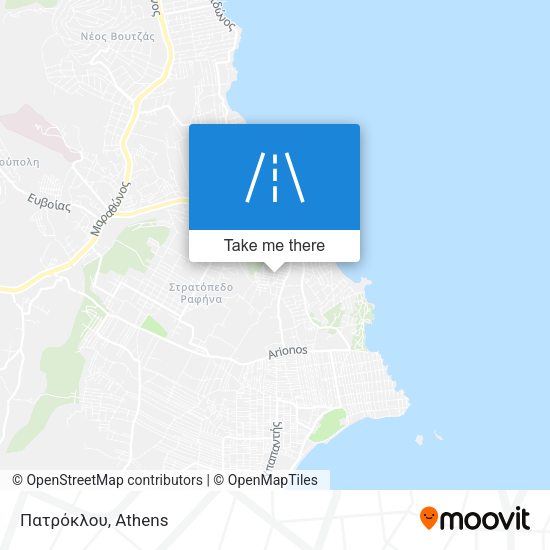 Πατρόκλου map