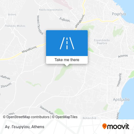Αγ. Γεωργίου map