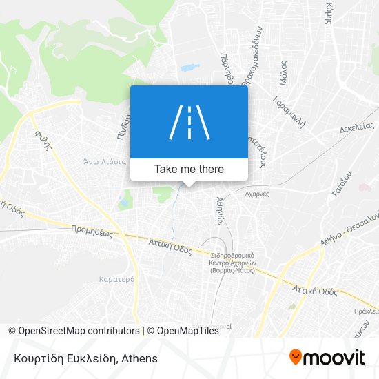 Κουρτίδη Ευκλείδη map