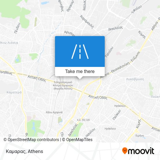 Καμαρας map
