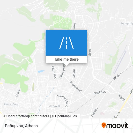 Ρεθυμνου map