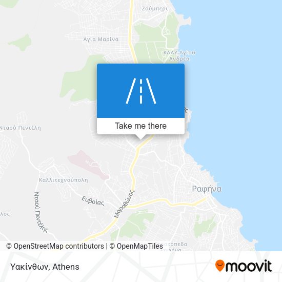 Υακίνθων map