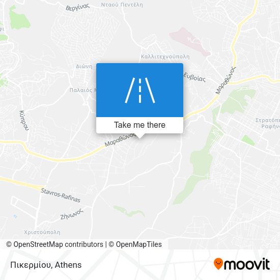 Πικερμίου map