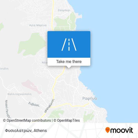Φυσιολατρών map