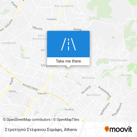Στρατηγού Στέφανου Σαράφη map