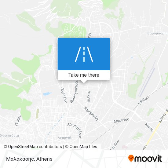 Μαλακασης map