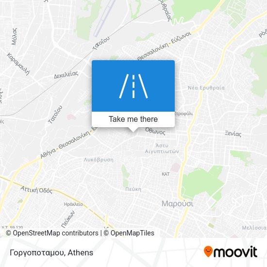 Γοργοποταμου map