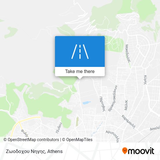 Ζωοδοχου Νηγης map