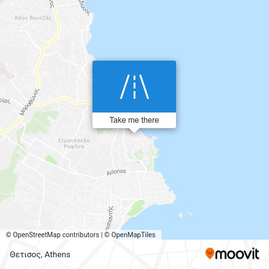 Θετισος map