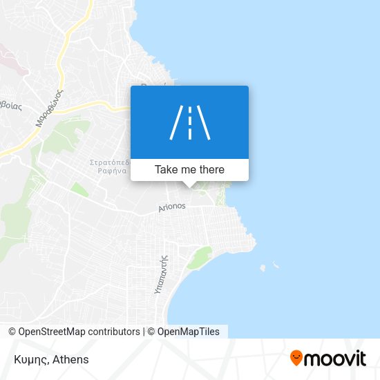 Κυμης map