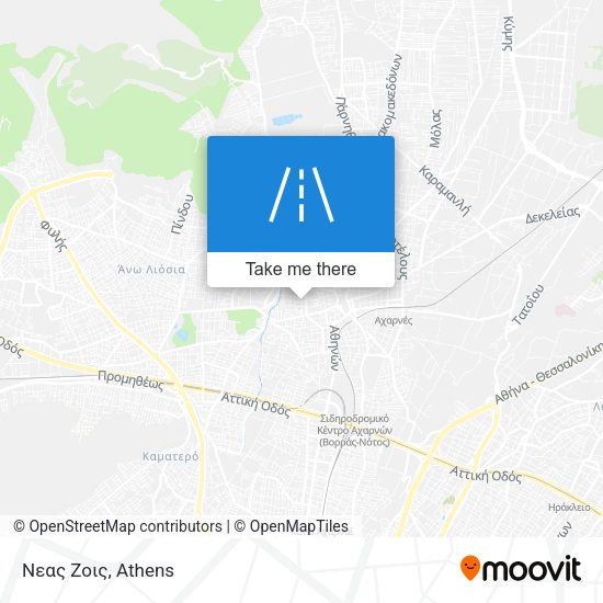Νεας Ζοις map