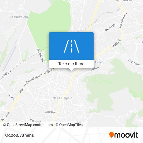 Θασου map