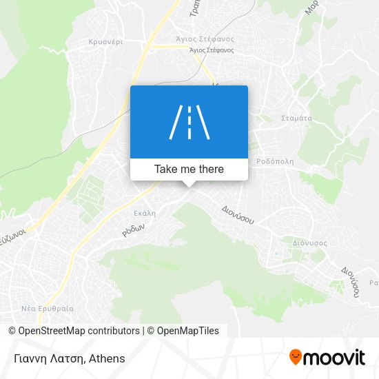 Γιαννη Λατση map