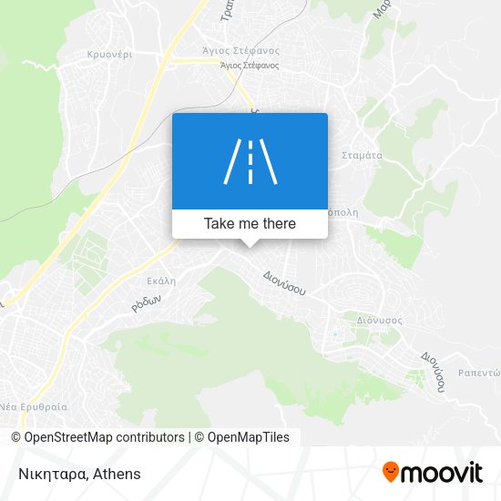 Νικηταρα map