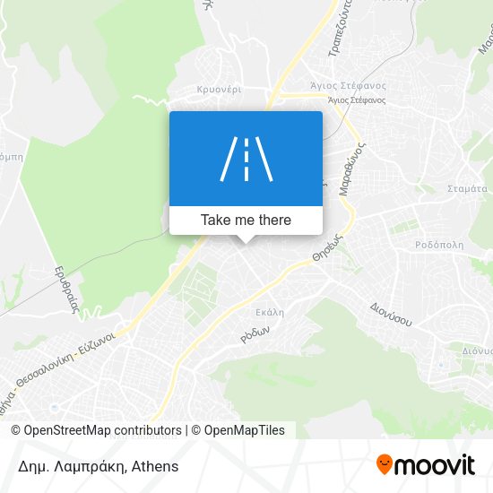 Δημ. Λαμπράκη map