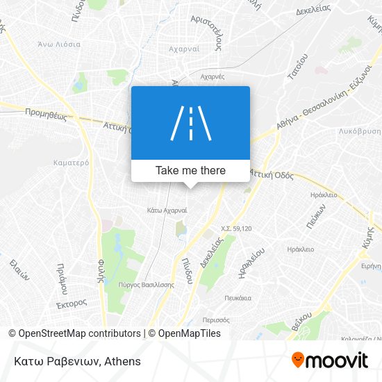 Κατω Ραβενιων map