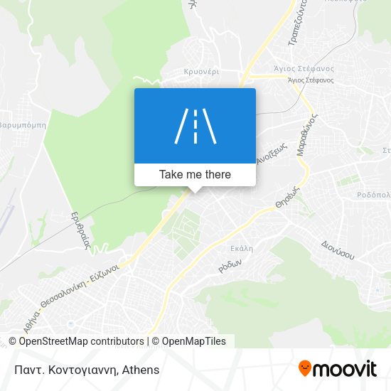 Παντ. Κοντογιαννη map