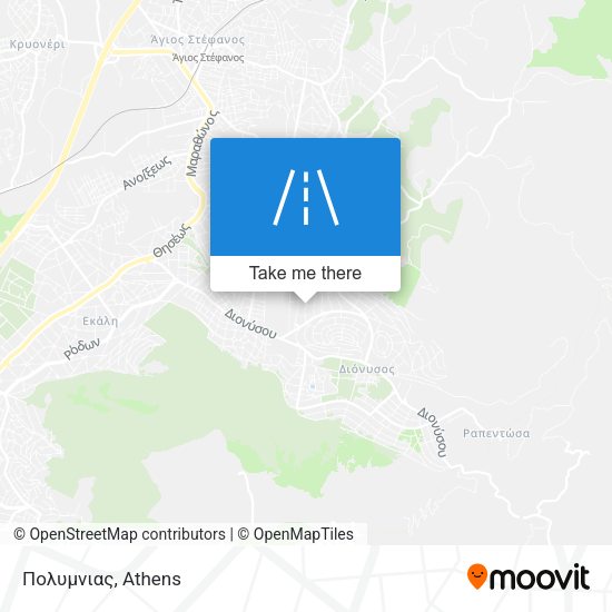 Πολυμνιας map