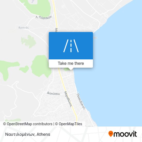 Ναυτιλομένων map
