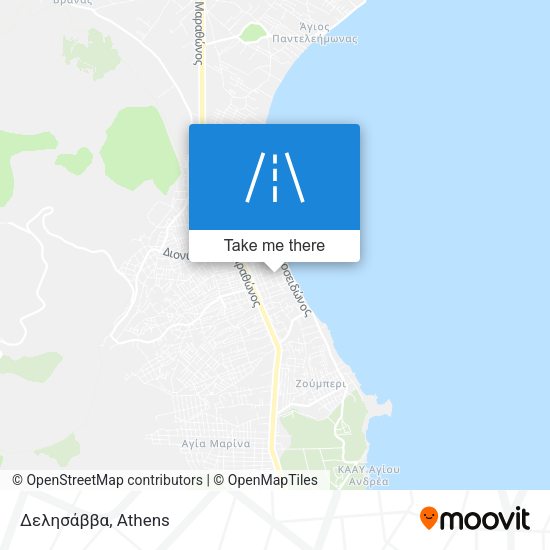Δελησάββα map