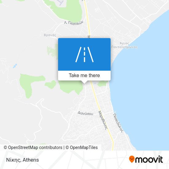 Νίκης map