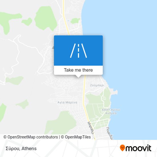 Σύρου map