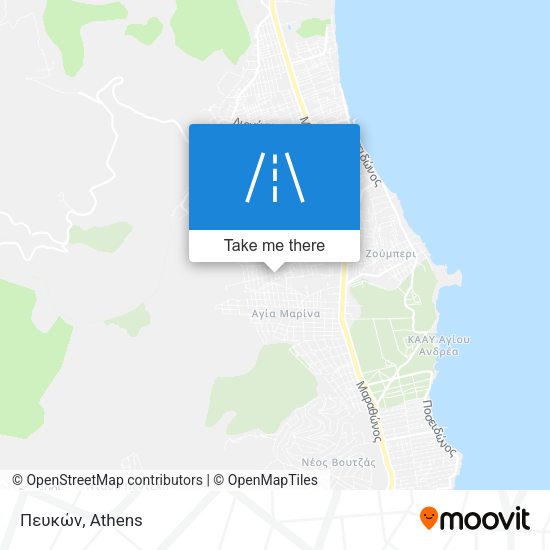 Πευκών map