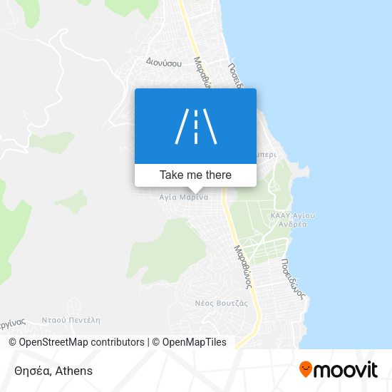 Θησέα map