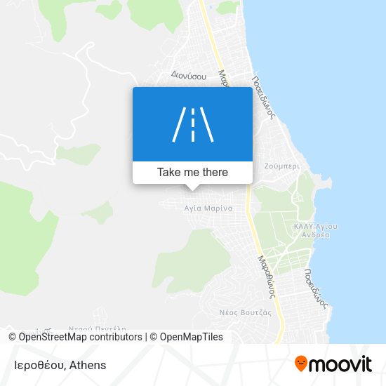 Ιεροθέου map