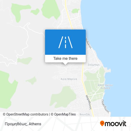 Προμηθέως map