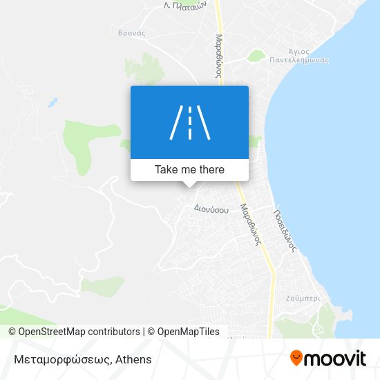 Μεταμορφώσεως map