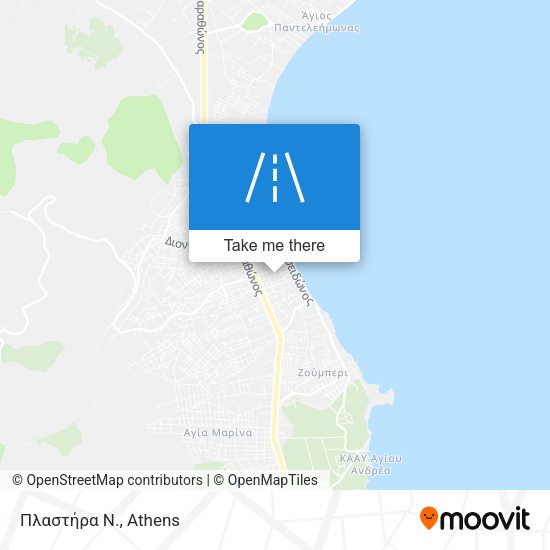 Πλαστήρα Ν. map