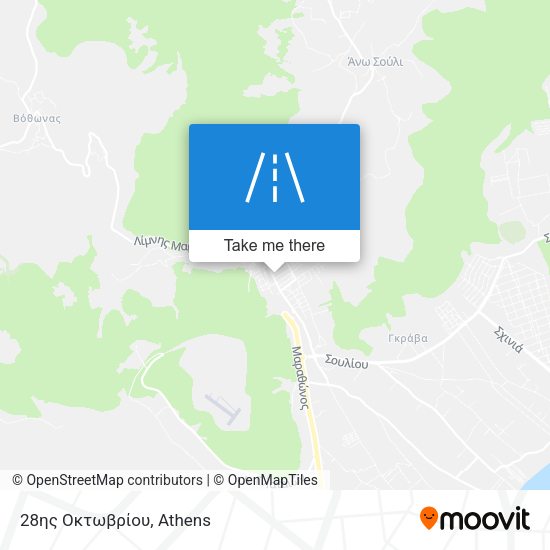 28ης Οκτωβρίου map