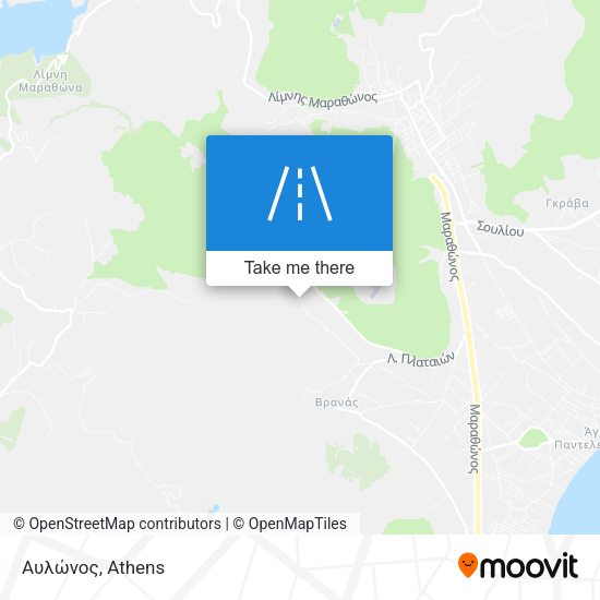 Αυλώνος map