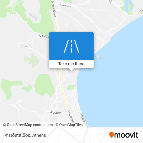 Φειδιππίδου map