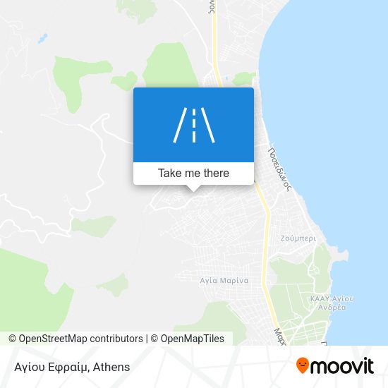 Αγίου Εφραίμ map