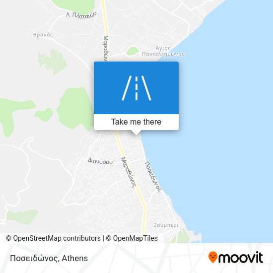 Ποσειδώνος map