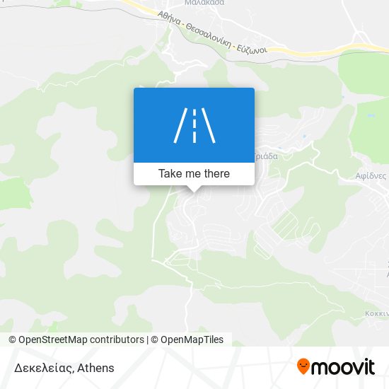 Δεκελείας map