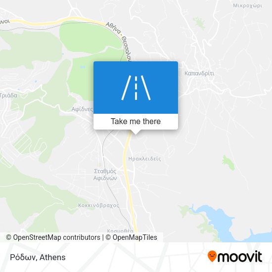 Ρόδων map