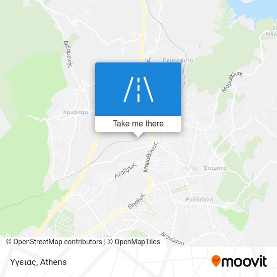 Υγειας map