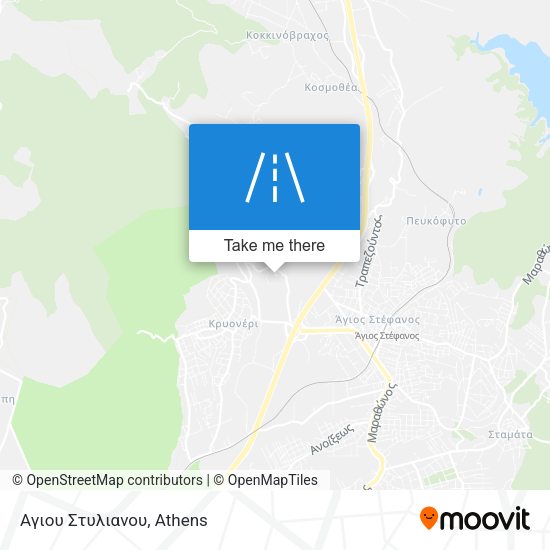Αγιου Στυλιανου map
