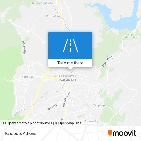 Κνωσού map