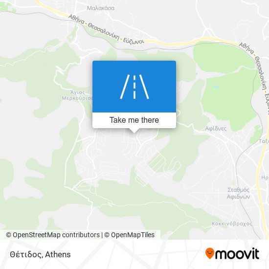 Θέτιδος map