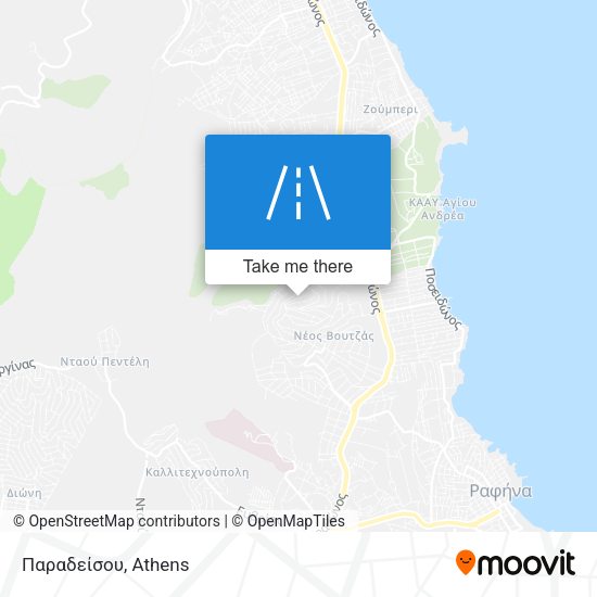 Παραδείσου map