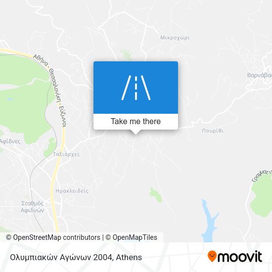 Ολυμπιακών Αγώνων 2004 map
