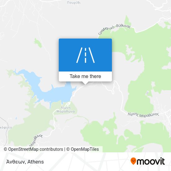 Άνθεων map