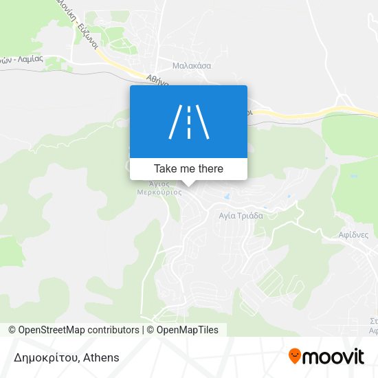 Δημοκρίτου map