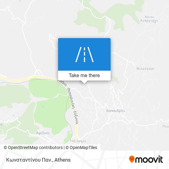 Κωνσταντίνου Παν. map