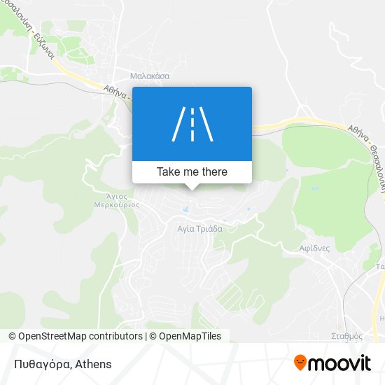 Πυθαγόρα map