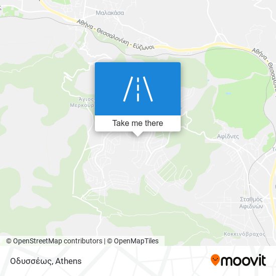 Οδυσσέως map
